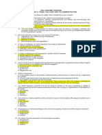 Assignment 2 TAXES, TAX LAWS AND TAX ADMIN ANSWER KEY