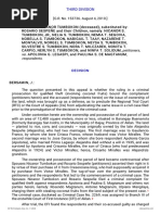 Petitioners Vs Vs Respondents: Third Division