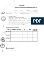 Anexo 3 - Declaración Jurada Representantes 2