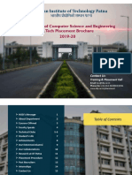 CSE - B.Tech - 2019-20 Brochure