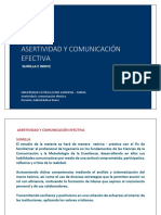 Asertividad y Comunicacion Efectiva