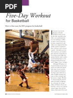 BFS Workout Plan Basketball