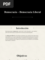 Democracia - Democracia Liberal