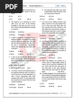 General Aptitude - 2 (Time Speed and Distance)