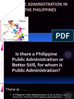 Public Administration in The Philippines