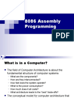 8086 Assemblyprogramming