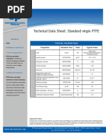 3P Technical Data Sheet - Standard Virgin PTFE-org