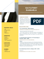 Gayathry CV PDF