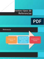 Diferentes Tipos de Referencias