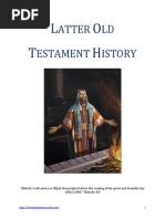 Latter Old Testament History