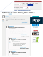 Mobilett Plus HP Manual de Servicio y Defina El Error 17 - Técnicos de Mantenimiento Foro
