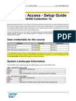 SAP Live Access - Setup Guide: HA400 Collection 16