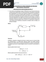 Solucionario Guia de Ejercicios 3 BM Recirculación y Derivación PDF