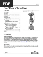 Instruction Manual Fisher Ez Easy e Control Valve en 125120 PDF