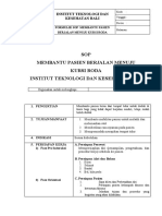 SOP Membantu Pasien Berjalan Menuju Kursi Roda (DONE)