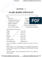 CBSE Class X Science Chap 2 - Acids, Bases and Salts - Basics