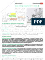 4.1. Diversidad Biogeográfica. Factores, Caracteristicas y Formaciones