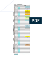 Timetable: Field of Study: CIVIL ENGINEERING Structural Engineering - Second Cycle