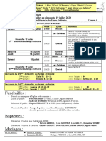 Funérailles:: Feuille D'annonces N°28/2020