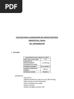 Calculo de Carracteristicas Del Winche de Izaje