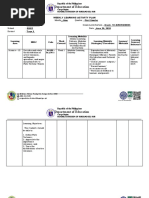 Department of Education: Weekly Learning Activity Plan