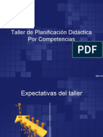 Taller de Planificacion Por Competencias