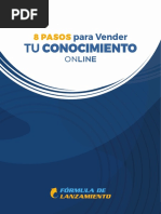 Pasos para Vender Tu Conocimiento en Línea PDF