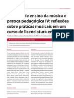 Didática de Ensino Da Música