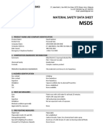 MSDS - SANI CARE 70% Alcohol Sanitiser