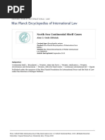 North Sea Continental Shelf Cases MPEPIL