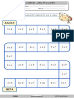 Tablero de Las Multiplicaciones