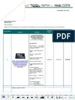 Quotation: #OL-1811: Quantity Image Model Regular Price Discounted Price Total Price