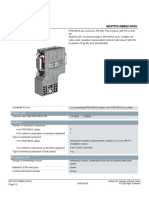 Data Sheet 6ES7972-0BB52-0XA0: Transfer Rate