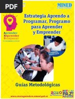 Guía Metodológica 5to - 6togrado - Aprendo A Programar PDF