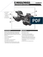 M Series Diaphragm Couplings: Flexible Membranes Membrane Unit