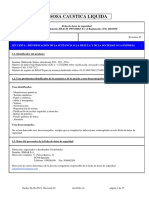 Ficha Tecnica de Seguridad SODA CAUSTICA