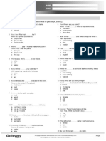 HOMEWORK 1 Gateway Placement Test