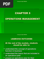 Operations Management