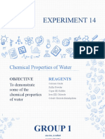 Group 1 Experiment 14 and 15