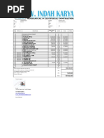 PENAWARAN HARGA Material