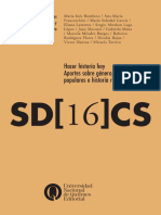 Hacer Historia Hoy. Aportes Sobre Género, Sectores Populares e Historia Reciente (UNQ, Serie Digital #16)