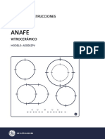 Anafe: Manual de Instrucciones