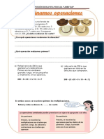 Combinamos Operaciones