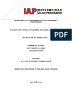 GERENCIA DE CENTROS DE TECNOLOGÍA DE INFORMACIÓN 1 y 2 Examen