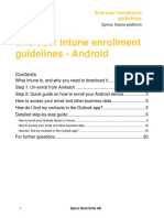 Epiroc Enrollment Guide - Android PDF