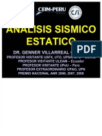 (PDF) Analisis Sismico Estatico - Dr. Genner Villarreal Castro - Compress PDF