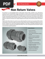 Non Return Valves: Jeevan Bhar Ka Saath..