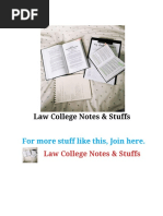 Law College Notes & Stuffs: For More Stuff Like This, Join Here