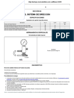 Manual y Despiece de Dirección Captiva 2008