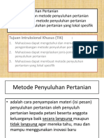 Metode Penyuluhan Pertanian